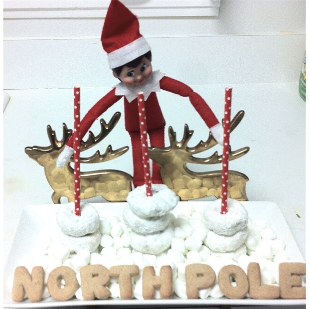 Elf on the Shelf North Pole Doughnuts